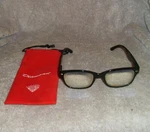 Black Zoom Reading Eye Glasses & Free Case Spring Hinges 4.00 New Readers. Fixed Price $5.99.