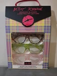 Betsey Johnson Reading Glasses +2.00 Readers 3 Pack Animal Print & Solid Cat Eye. Fixed Price $24.99.