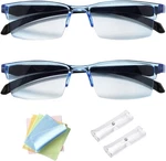 2 Pcs Focus Glasses, Self Adjusting Vision Anti-blue Automatic Smart. Fixed Price $14.96.