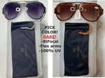 Joy Mangano U-pick Bifocal Reader Sunglasses Gray Tortoise +1, +1.5, +2, +2.5. Fixed Price $9.99.
