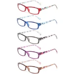 Kerecsen Reading Glasses 5 Pairs Fashion Ladies Readers Spring Hinge With. Fixed Price $12.95.