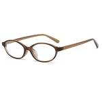 Onrtry Retro Oval Blue Light Glasses For Women Medium, A3 Transparent Brown. Fixed Price $13.11.