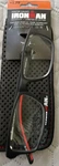 Foster Grant Ironman Reading Glasses, Black/red (+1.25) Ironflex.. Fixed Price $15.49.