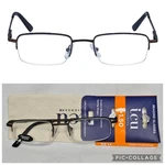 New Icu Eyewear Tiburon Rectangle Reading Glasses +1.50 Titanium Frame Half Rim. Fixed Price $12.95.