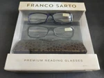 Franco Sarto Set Of Premium Reading Glasses 2.50 W/case Rhinestones. Fixed Price $19.99.