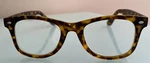 Contemporary Trend Wayfarer Reading Glasses By Icon, 1 Pair, Tortoise Shell. Fixed Price $7.99.