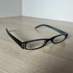 Jimmy Crystal New York JCR164 Reading Glasses +100 Black Frames. Fixed Price $31.96.