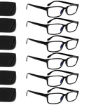 Kerecsen 6-PACK Reading Glasses Blue Light Blocking,spring Hinge Readers For.... Fixed Price $26.76.
