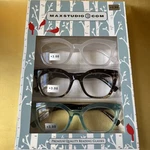 Max Studio +3.00 Women's Premium Reading Glasses 3-PACK Readers New Authentic. Fixed Price $29.99.
