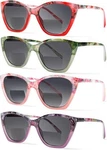 Pack Of 4 Visiwell Eyekepper Bifocal Reading Glasses Women +3.50 With Case Wiper. Fixed Price $14.99.