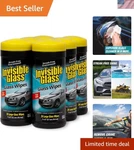 Invisible Glass Large Cleaning Wipes, 28 Ct, Pack Of 6. Fixed Price $42.39.