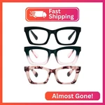 Prtcslwd Reading Glasses For Women Style Oversized Square Spring Hinge Blue Ligh. Fixed Price $14.20.