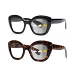 Jm 3 Pack Oversized Cat Eye Reading Glasses For Women Funky Blue Light Flexib.... Fixed Price $28.79.