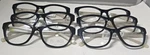 Lor Of 7 Flower FLR6002 001 Black Eyeglass Frames 52-16-135. Fixed Price $53.99.