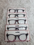 Icu Eyewear +1.25 Reading Glasses Assorted Colors, New Lot Of 5. G108. Fixed Price $30.00.