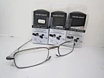 Foster Grant Microvision Folding Reader Glasses (gideon) Lot Of 3. Fixed Price $20.00.