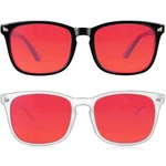Vbewo 2 Packs Professional Sleep Glasses With Medium, (01)-BLACK+TRANSPARENT. Fixed Price $28.64.