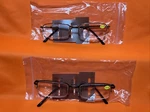 Georgio Caponi Readers Aluminum Eyewear Half Frames +2.75 Strength Pack. Fixed Price $14.99.