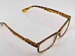 Dr. Dean Readers Tortoise Shell Reading Glasses +4.00 Strength Brown Frames Only. Fixed Price $11.78.