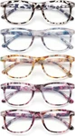 5 Pack Reading Glasses For Stylish Blue Light Blocking Readers -womens. Fixed Price $21.19.