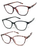 1 Or 2 Pairs Womens Retro Cat Eye Frame Bifocal Reading Glasses Spring Temples. Fixed Price $22.99.