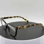 Prada VPR15Z 389-1O1 Eyeglasses Frames Yellow Havana 55-16-145. Fixed Price $99.99.