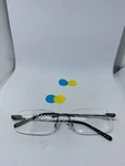 Foster Grant Eyeglasses LO0513 Bryant Gun 53-16 135 +1.25. Fixed Price $20.00.