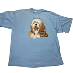 Vintage Lhasa Apso Tee Jay T-shirt Xxxl Single Stitch Blue Select Dog Lover. Fixed Price $29.99.
