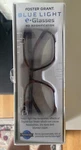 Foster Grant, Blue Light Digital Glasses, No Magnification. Fixed Price $20.00.