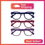 Opulize Pop Reading Glasses For Women Men,scratch Resistant Round Matt Frame Wit. Fixed Price $20.85.