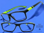 Sleek Contemporary Modern Sporty Reading Eye Glasses Readers Black Frame +1.50. Fixed Price $13.01.