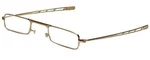Calabria"slender Eyes" Metal Folding Reading Glasses Gold W/super Slim Case. Fixed Price $48.88.