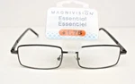 Foster Grant Magnivision Blk & Titanium Reading Glasses +1.75 51/17-140 Ace. Fixed Price $13.99.