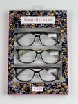 Isaac Mizrahi 3 Pack Gift Box Womens Reading Glasses Tortoise,green,red +2.00. Fixed Price $23.39.