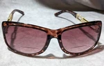 Rocco Originals Tortoise Glam Bifocal Reader Sunglasses. Fixed Price $25.00.