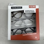 Foster Grant Reading Pack- Glasses +3.00 Style. Fixed Price $12.99.