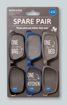 Spare Pair Reading Glasses +2.0. Fixed Price $29.95.