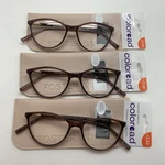 "3 Pair" Foster Grant Coloread Fglr 24 649 +2.50 Rose Reading Readers Glasses. Fixed Price $24.95.