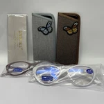 Eyeurl Reading Glasses Women Blue Light Blocking Set Of White/brown +2.25. Fixed Price $11.99.