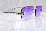 Cartier Rimless Large Panthere Sunglasses Platinum Decor CT0474S CT0494O 2025. Fixed Price $1549.99.