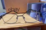 Foster Grant Ti-tech TI100 +1.00 Dgn Reading Glasses Readers Hyperflexx Hinge. Fixed Price $5.00.