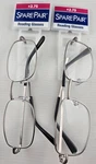 Foster Grant Sparepair +2.75 Jacob Metal Reading Glasses New ( 2PC ). Fixed Price $24.95.