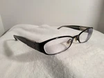 Bebe BB5019 Brave Eyeglass Frame Women's Smoky 52/16-135 Mm Glitter Black. Fixed Price $65.00.