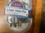 Adult Reading Glasses Wire Frame +3.00 (T2) Optx 20/20, Pk.. Fixed Price $15.99.