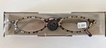 Jimmy Crystal Reading Glasses Swarovski GL314 Leopard Design, +1.00 Lens New. Fixed Price $49.95.