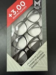 Members Mark Style 204 +3.00 Pair Of Reading Glasses With Cases. Fixed Price $11.99.