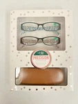New 2 Pair Pack Precision Eyewear And Case Premium Reading Glasses +1.50 Readers. Fixed Price $15.00.