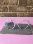 Peepers Blue Light Filter Reading Glasses 3152 Punch Lavender +1.25 With Case. Fixed Price $18.00.