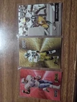 Lorenzo White, Barry Foster Johnny Holland Playoff #277, 282&95. Fixed Price $15.00.