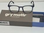 Gry Mattr Designer Readers Slate Blue Frame Suave Light Blocking Eyewear +0. Fixed Price $16.50.